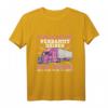 Ich Bin Die Frau Eines Verdammt Heißen LKW Fahrers T-Shirt - Lustiges Geschenk für Trucker, Fernfahrer & Berufskraftfahrer zu Geburtstag & Weihnachten