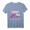 Ich Bin Die Frau Eines Verdammt Heißen LKW Fahrers T-Shirt - Lustiges Geschenk für Trucker, Fernfahrer & Berufskraftfahrer zu Geburtstag & Weihnachten