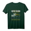 Damen Für Die Welt Ist Mein Mann Ein LKW Fahrer Liebe Herz T-Shirt - Perfektes Geschenk für Trucker, Fernfahrer und Transportliebhaber zum Geburtstag & Weihnachten