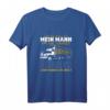 Damen Für Die Welt Ist Mein Mann Ein LKW Fahrer Liebe Herz T-Shirt - Perfektes Geschenk für Trucker, Fernfahrer und Transportliebhaber zum Geburtstag & Weihnachten