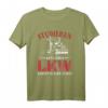 Studieren kann jeder, LKW fahren nur die besten - Lustiges Trucker T-Shirt für echte Männer und Fernfahrer