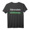Führerschein bestanden Geschenk für Fahranfänger - Lustiges T-Shirt für Teenager, Söhne und Töchter zum Autofahren & Erfolg feiern