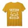 Skifoan Is Des Leiwandste Skibrille Skifahrer Mundart T-Shirt  Lustiges Skiurlaub T-Shirt für Bergfans & Wintersportliebhaber