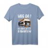 LKW Führerschein Bestanden Weg Da! Lustiges T-Shirt für Fahranfänger und Lastwagenfahrer  Perfekt als Geschenk zum Bestehen der LKW Prüfung