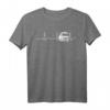 LKW Fahrer Herzlinie Pulsmotiv T-Shirt  Lustiges Geschenkidee für Berufskraftfahrer, Weihnachten & Weihnachten