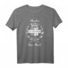 Bester Autofahrer der Welt T-Shirt mit historischem Weinlese Schloss - Perfektes Geschenk für den besten Fahrer zu Geburtstag oder Weihnachten