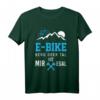 E-Bike Fahrrad T-Shirt mit Spruch 'Berg oder Tal - Ist mir egal!'  Lustiges Geschenk für Radfahrer, Mountainbiker & E-Bike Fans zu Weihnachten & Geburtstag