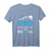 E-Bike Fahrrad T-Shirt mit Spruch 'Berg oder Tal - Ist mir egal!'  Lustiges Geschenk für Radfahrer, Mountainbiker & E-Bike Fans zu Weihnachten & Geburtstag