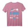 E-Bike Fahrrad T-Shirt mit Spruch 'Berg oder Tal - Ist mir egal!'  Lustiges Geschenk für Radfahrer, Mountainbiker & E-Bike Fans zu Weihnachten & Geburtstag