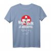 Lustiges Nachtschicht T-Shirt für Krankenschwestern & Pflegepersonal  Das perfekte Geschenk für Pflegekräfte mit Humor