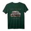 Bester Katzenvater mit Panzer Leopard 2 T-Shirt  Humorvolles Bundeswehr Geschenk für Panzerfahrer, Kommandanten & Militär-Väter
