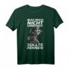 Was Mich Nicht Umbringt Sollte Rennen - Lustiges Bundeswehr & Schützen T-Shirt für Gamer & Militärfans