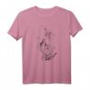 Koi Fischpaar | Enso Kreis Feng Shui T-Shirt - Handgezeichnetes Design für Glück, Erfolg und Wohlstand