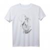 Koi Fischpaar | Enso Kreis Feng Shui T-Shirt - Handgezeichnetes Design für Glück, Erfolg und Wohlstand