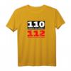 Freiwillige Feuerwehr 112 Lustiger Spruch Feuerwehr T-Shirt  Geschenkidee für Feuerwehrmänner und -frauen