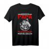 Feuerwehr Papa T-Shirt  Lustiges Feuerwehr Motiv für Männer im Rettungsdienst, passend als Geschenk für Feuerwehrleute und Kollegen