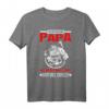 Feuerwehr Papa T-Shirt  Lustiges Feuerwehr Motiv für Männer im Rettungsdienst, passend als Geschenk für Feuerwehrleute und Kollegen