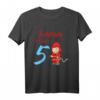 Kinder T-Shirt zum Geburtstag - Süßer Feuerwehrmann Tatütata für 5-Jährige Kinder, Jungen und Mädchen, perfekt als Geschenk