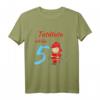 Kinder T-Shirt zum Geburtstag - Süßer Feuerwehrmann Tatütata für 5-Jährige Kinder, Jungen und Mädchen, perfekt als Geschenk