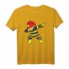 Dabbing Firefighter Feuerwehr T-Shirt für Kinder - Lustiges Kostüm für Jungen, Mädchen & Kleinkinder als Geschenkidee