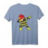 Dabbing Firefighter Feuerwehr T-Shirt für Kinder - Lustiges Kostüm für Jungen, Mädchen & Kleinkinder als Geschenkidee