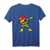 Dabbing Firefighter Feuerwehr T-Shirt für Kinder - Lustiges Kostüm für Jungen, Mädchen & Kleinkinder als Geschenkidee