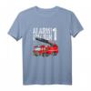 Feuerwehrauto Geburtstag Alarm Ich bin 1 Jahre Feuerwehrmann T-Shirt  Lustiges Geschenk für den ersten Geburtstag eines kleinen Feuerwehr-Fans
