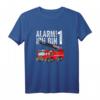 Feuerwehrauto Geburtstag Alarm Ich bin 1 Jahre Feuerwehrmann T-Shirt  Lustiges Geschenk für den ersten Geburtstag eines kleinen Feuerwehr-Fans