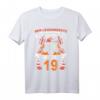 Herren 19 Jahre Geburtstag Feuerwehrmann T-Shirt  Perfektes Geschenk für Feuerwehrleute und Fans