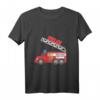 Kinder Feuerwehr T-Shirt mit Feuerwehrauto und Namen Felix  Perfektes Geschenk für junge Feuerwehrfans