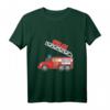 Kinder Feuerwehr T-Shirt mit Feuerwehrauto und Namen Felix  Perfektes Geschenk für junge Feuerwehrfans