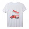 Kinder Feuerwehr T-Shirt mit Feuerwehrauto und Namen Matteo  Perfektes Geschenk für feuerwehrbegeisterte Jungen
