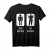 HapBunny Feuerwehrmann T-Shirt - Perfektes Geschenk für Feuerwehrleute und Brüder