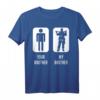 HapBunny Feuerwehrmann T-Shirt - Perfektes Geschenk für Feuerwehrleute und Brüder