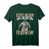Feuerwehrmann T-Shirt - Lustiges Feuerwehr Outfit für Papa & Feuerwehrfrau zum Vatertag & Geburtstag