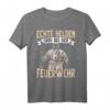Feuerwehrmann T-Shirt - Lustiges Feuerwehr Outfit für Papa & Feuerwehrfrau zum Vatertag & Geburtstag