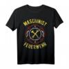 Maschinist Feuerwehr Mechaniker Firefighter T-Shirt  Perfektes Geschenk für Feuerwehrleute, Jubiläum & Weihnachten