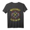 Maschinist Feuerwehr Mechaniker Firefighter T-Shirt  Perfektes Geschenk für Feuerwehrleute, Jubiläum & Weihnachten