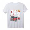 Kinder Feuerwehr T-Shirt zum 2. Geburtstag  Lustiges Feuerwehrauto Outfit für Jungen und Mädchen, tolles Geschenk für kleine Feuerwehr-Fans