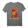 Feuerwehrmann im Training T-Shirt für Kinder Jungen  Lustiges Feuerwehr Geschenk für Geburtstag, Weihnachten, Fasching & Karneval