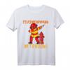 Feuerwehrmann im Training T-Shirt für Kinder Jungen  Lustiges Feuerwehr Geschenk für Geburtstag, Weihnachten, Fasching & Karneval