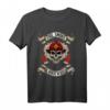 Fire, Smoke and Rock and Roll Feuerwehr T-Shirt für Feuerwehrleute  Cooles Design für Berufs- und Ehrenamt, perfekt für Wache und Treffen