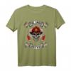 Fire, Smoke and Rock and Roll Feuerwehr T-Shirt für Feuerwehrleute  Cooles Design für Berufs- und Ehrenamt, perfekt für Wache und Treffen
