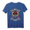 Fire, Smoke and Rock and Roll Feuerwehr T-Shirt für Feuerwehrleute  Cooles Design für Berufs- und Ehrenamt, perfekt für Wache und Treffen
