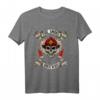 Fire, Smoke and Rock and Roll Feuerwehr T-Shirt für Feuerwehrleute  Cooles Design für Berufs- und Ehrenamt, perfekt für Wache und Treffen