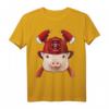 Feuerwehrmann Schwein T-Shirt für Jungen  Lustiges Feuerwehr-Design, perfekt für Kinder, Feuerwehr-Partys & Feuerwehrauto-Liebhaber