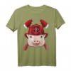 Feuerwehrmann Schwein T-Shirt für Jungen  Lustiges Feuerwehr-Design, perfekt für Kinder, Feuerwehr-Partys & Feuerwehrauto-Liebhaber