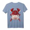 Feuerwehrmann Schwein T-Shirt für Jungen  Lustiges Feuerwehr-Design, perfekt für Kinder, Feuerwehr-Partys & Feuerwehrauto-Liebhaber