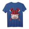 Feuerwehrmann Schwein T-Shirt für Jungen  Lustiges Feuerwehr-Design, perfekt für Kinder, Feuerwehr-Partys & Feuerwehrauto-Liebhaber