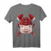 Feuerwehrmann Schwein T-Shirt für Jungen  Lustiges Feuerwehr-Design, perfekt für Kinder, Feuerwehr-Partys & Feuerwehrauto-Liebhaber